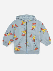 Bobo Choses Mr O'Clock Allover Hooded Sweatshirt