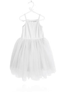 Dolly: Dolly Rib Cotton Tutu Dress White