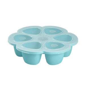 Beaba: Beaba Multiportions 6*90ML Silicone Tray – Windy Blue