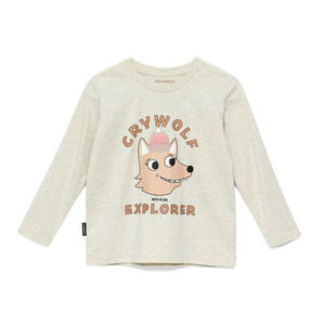 Crywolf Long Sleeve T-Shirt Oatmeal Explorer