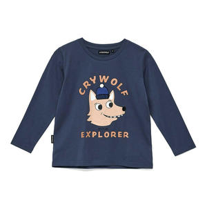Crywolf: Crywolf Long Sleeve T-Shirt Indigo Explorer