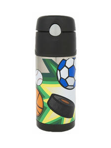 Thermos 355ml Funtainer Stainless Steel Water Bottle With Straw Multisport