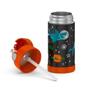 Small Drink Bottles: Thermos Funtainer 355ml Drink Bottle - Shark Space