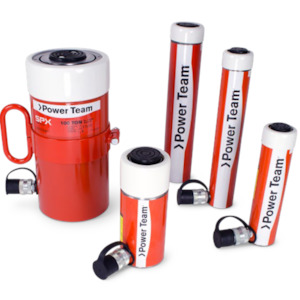 Hydraulic Cylinders 1: Powerteam SPX Single Acting Cylinders