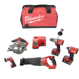Milwaukee M18 Multi Kits: Milwaukee M18 Fuel 5 Piece Kit