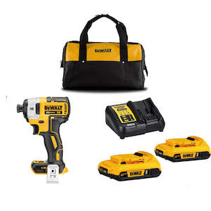 Dewalt: #DeWalt Impact Driver Kit 3-Speed 18/20V Max XR Brushless DCF887 -2Ah