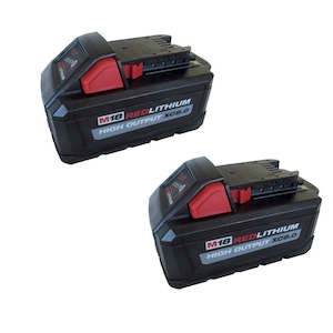 Milwaukee: Milwaukee 8.0Ah Battery HIGH OUTPUT Lithium-Ion XC 48-11-1880 M18 -2 Pack