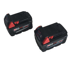 Milwaukee 5.0Ah Battery Lithium-Ion XC 48-11-1850 M18 -2 Pack