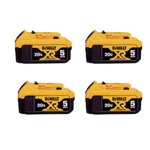 DeWalt 5.0Ah Lithium-Ion Battery DCB205 18/20V Max -4 Pack