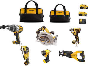 #Dewalt Combo 6 Piece Brushless XR Premium Kit- Multi Tool