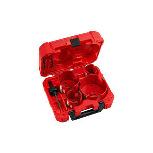 Milwaukee: #Milwaukee Hole Saw Kit Big Hawg Carbide Teeth Plumbers 8PC 49-56-9285