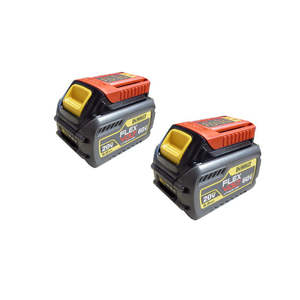 Dewalt 20v Max: DeWalt 6.0Ah Battery 18-20V/60V Max* Flexvolt DCB606 -2 Pack
