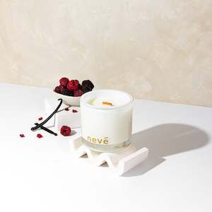 Black Raspberry + Vanilla Woodwick Candle