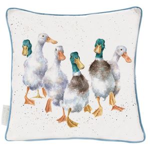Cushions: Wrendale Large Cushion Quackers