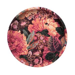 Trays: Rose & Peony Tin Tray