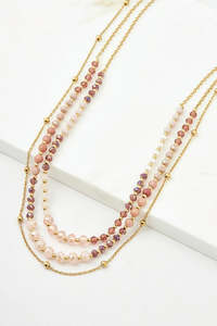 Necklaces: Blush Addison Necklace