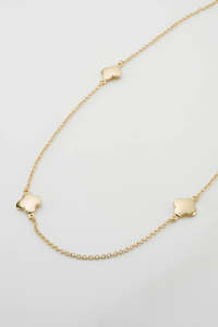Necklaces: Gold Reece Long Necklace