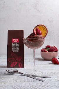 Desserts: Belgian Chocolate Mousse