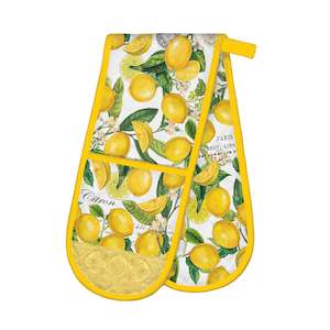 Lemon Basil Double Oven Glove