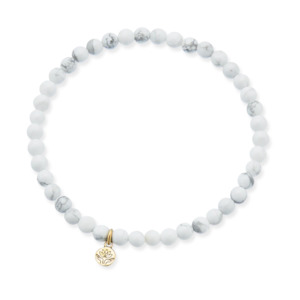 Bracelets: White Howlite Healing Gem Bracelet