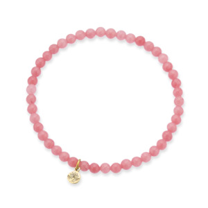 Pink Jade Healing Gem Bracelet