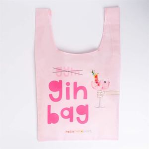 Reusable Eco Bags: Gin Bag Packable Bag