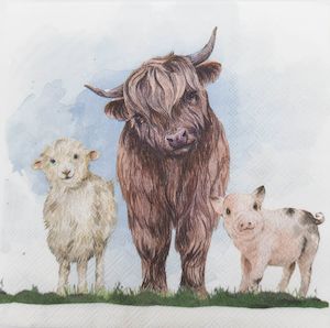 Highland & Friends Napkins