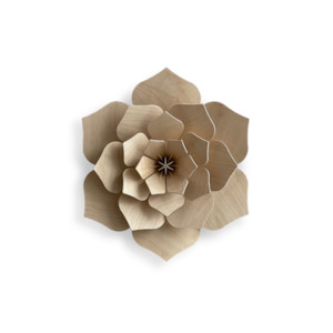 Wall Art: Lovi Flower Natural 34cm