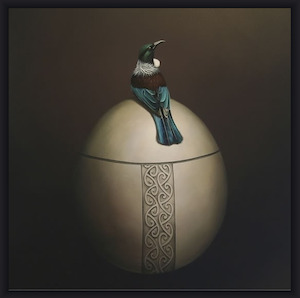 Grounded in Papatuanuku Box Frame