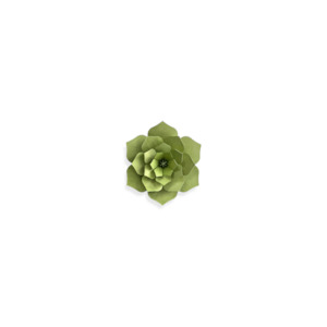 Lovi Flower Pale Green 15cm