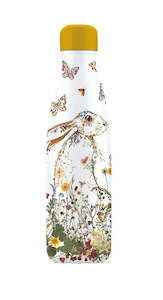 Wildflower Hare Water Bottle Stainless Steel