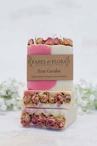 Handcrafted Soaps: Rose Garden Handcrafted Soap