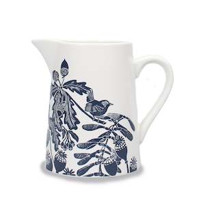 Jugs: Kate Heiss Jug Woodland Navy