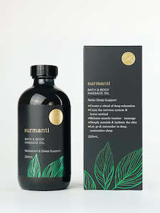 Relaxation & Sleep Support Bath & Body Massage Oil