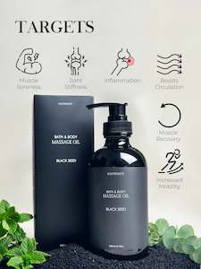 Bath: Black Seed Bath & Body Massage Oil