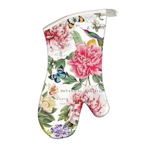 Oven Gloves: Peony Oven Mitt