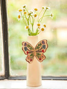 Vase: Butterfly Bud Vase Butterfly Large