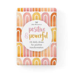 Note Card Packs: Positive and Powerful Little Affirmation Box