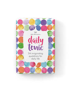 Note Card Packs: Daily Tonic Quotation Cards