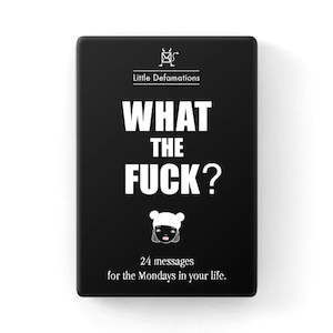 Note Card Packs: What the F**k Defamation Box