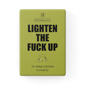 Note Card Packs: Lighten the F**K up Defamation Box
