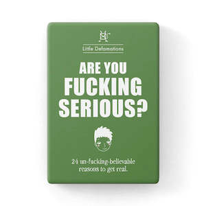 Are you F**king Serious? Defamation Box