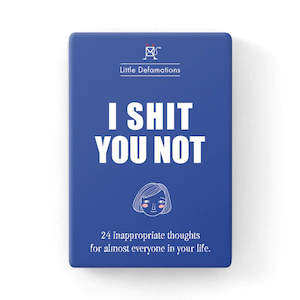 Note Card Packs: I Sh*t You Not Defamation Box