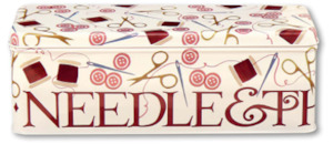 Tinware Collection: Emma Bridgewater Crafting Design Long Deep Rectangle Tin