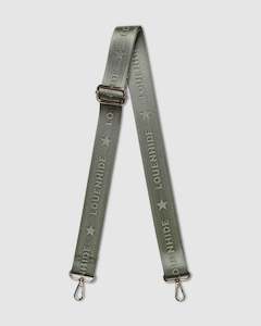 Logo Bag Strap Khaki
