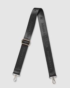 Logo Bag Strap Black