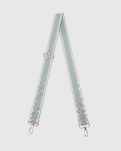 Bag Straps: Kiki webbing Bag Strap Dusty Blue
