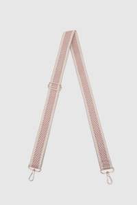 Kiki Webbing Bag Strap Blush