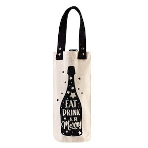 Eat Drink Wine Bag