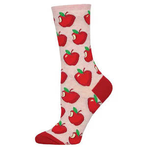 W Apple of my eye Pink Heather Sock